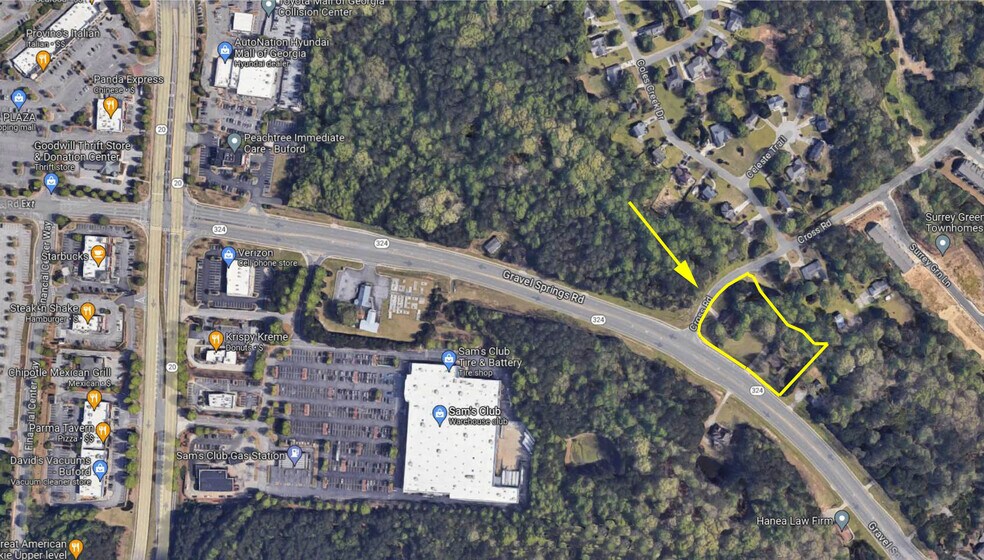 3269 Gravel Springs, Buford, GA à vendre - Photo du bâtiment - Image 1 de 3