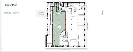 312-316 Adelaide St W, Toronto, ON for lease Floor Plan- Image 1 of 1