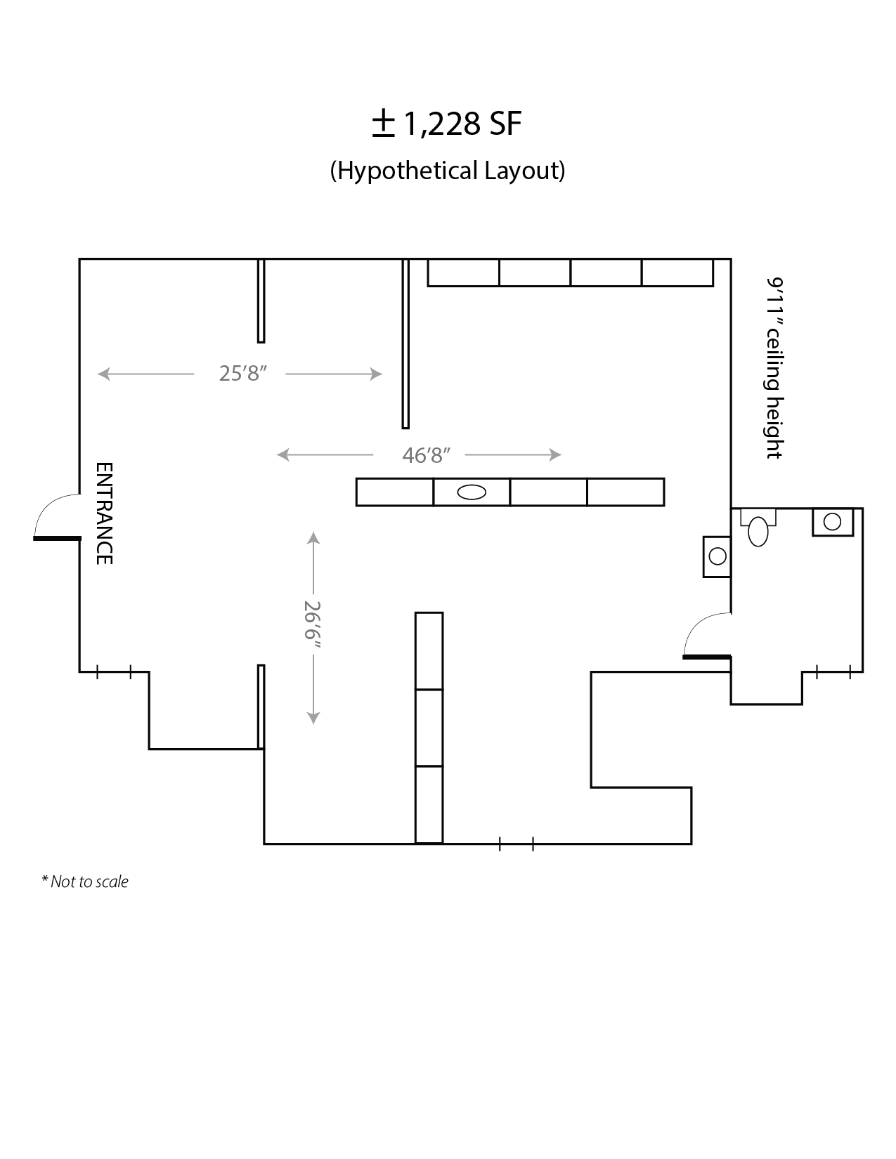 46249-46289 Warm Springs Blvd, Fremont, CA for lease Floor Plan- Image 1 of 1