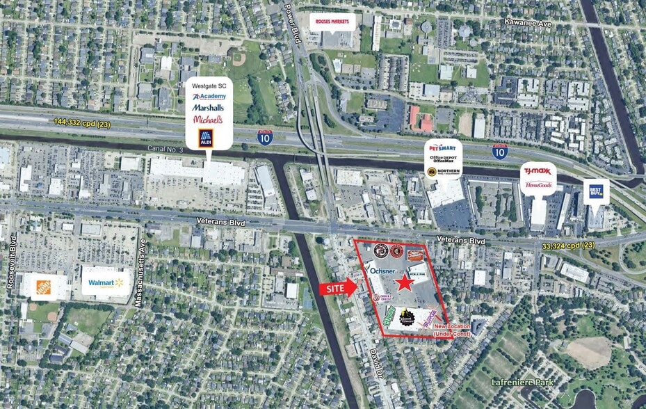 7000 Veterans Memorial Blvd, Metairie, LA à louer - Photo du bâtiment - Image 2 de 9