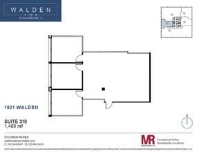 1821 Walden Office Sq, Schaumburg, IL for lease Floor Plan- Image 1 of 6