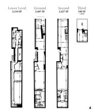 83 Yorkville Ave, Toronto, ON for lease Floor Plan- Image 1 of 1