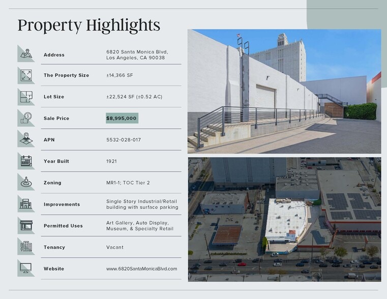 6820-6830 Santa Monica Blvd, Los Angeles, CA for sale - Building Photo - Image 2 of 26