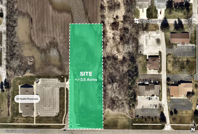 5880 Gratiot Rd, Saginaw, MI à vendre - Photo du bâtiment - Image 2 de 4