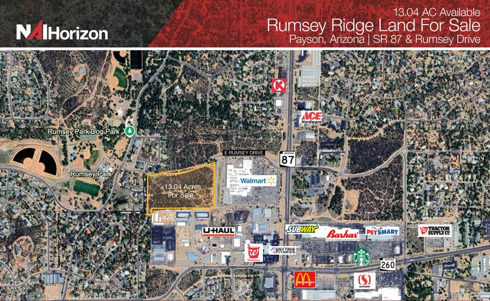 SR 87, Payson, AZ for sale - Aerial - Image 1 of 1