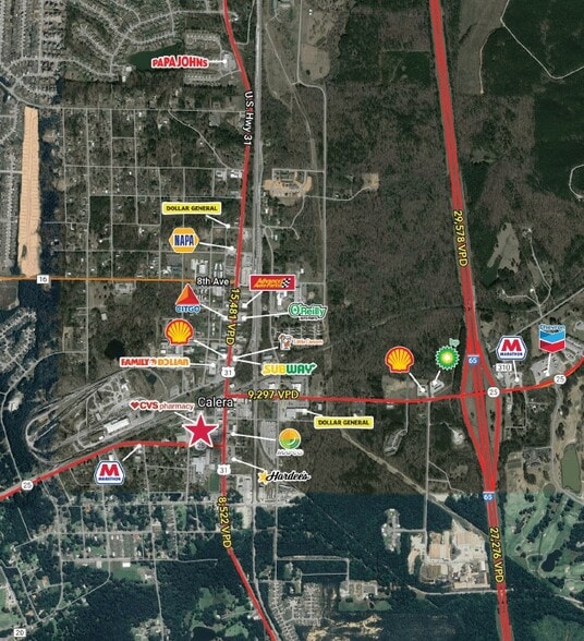 8370 US Highway 31, Calera, AL à vendre - Photo du bâtiment - Image 2 de 3