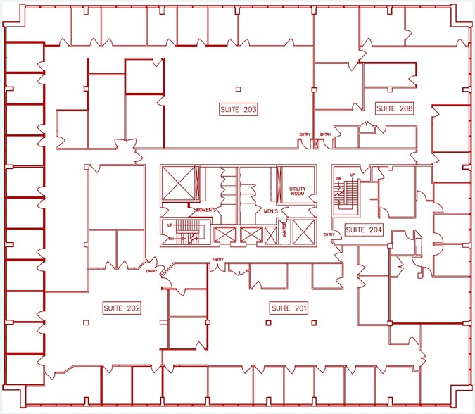 6700 Century Ave, Mississauga, ON for lease - Floor Plan - Image 2 of 9