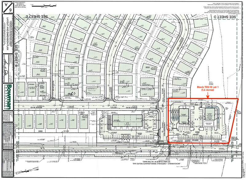 1 & 3 Smithville Rd, Eastampton, NJ for sale - Site Plan - Image 2 of 2