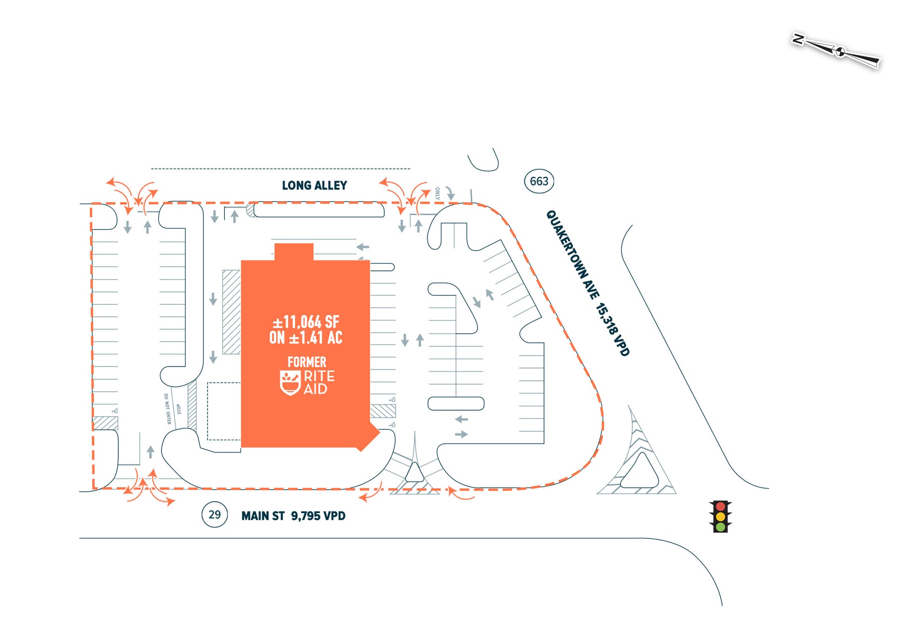 350 Main St, Pennsburg, PA à louer Plan de site- Image 1 de 1