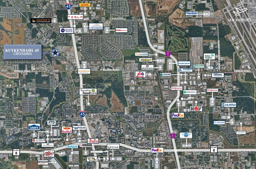 12945 Kuykendahl Rd, Houston, TX à vendre - Plan de site - Image 3 de 4