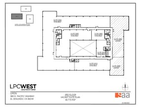 300 N Pacific Coast Hwy, El Segundo, CA à louer Plan d’étage- Image 1 de 1