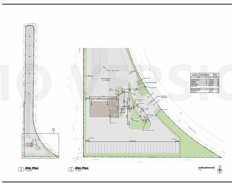 SW Quadrant of Harvill Ave & Orange Ave, Perris, CA à vendre - Plan de site - Image 2 de 2