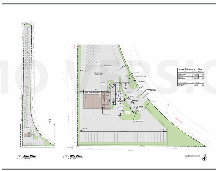 SW Quadrant of Harvill Ave & Orange Ave, Perris, CA for sale - Site Plan - Image 2 of 2