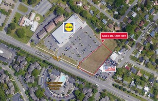 Plus de détails pour 6450 N Military Hwy, Norfolk, VA - Terrain à louer