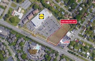 More details for 6450 N Military Hwy, Norfolk, VA - Land for Lease