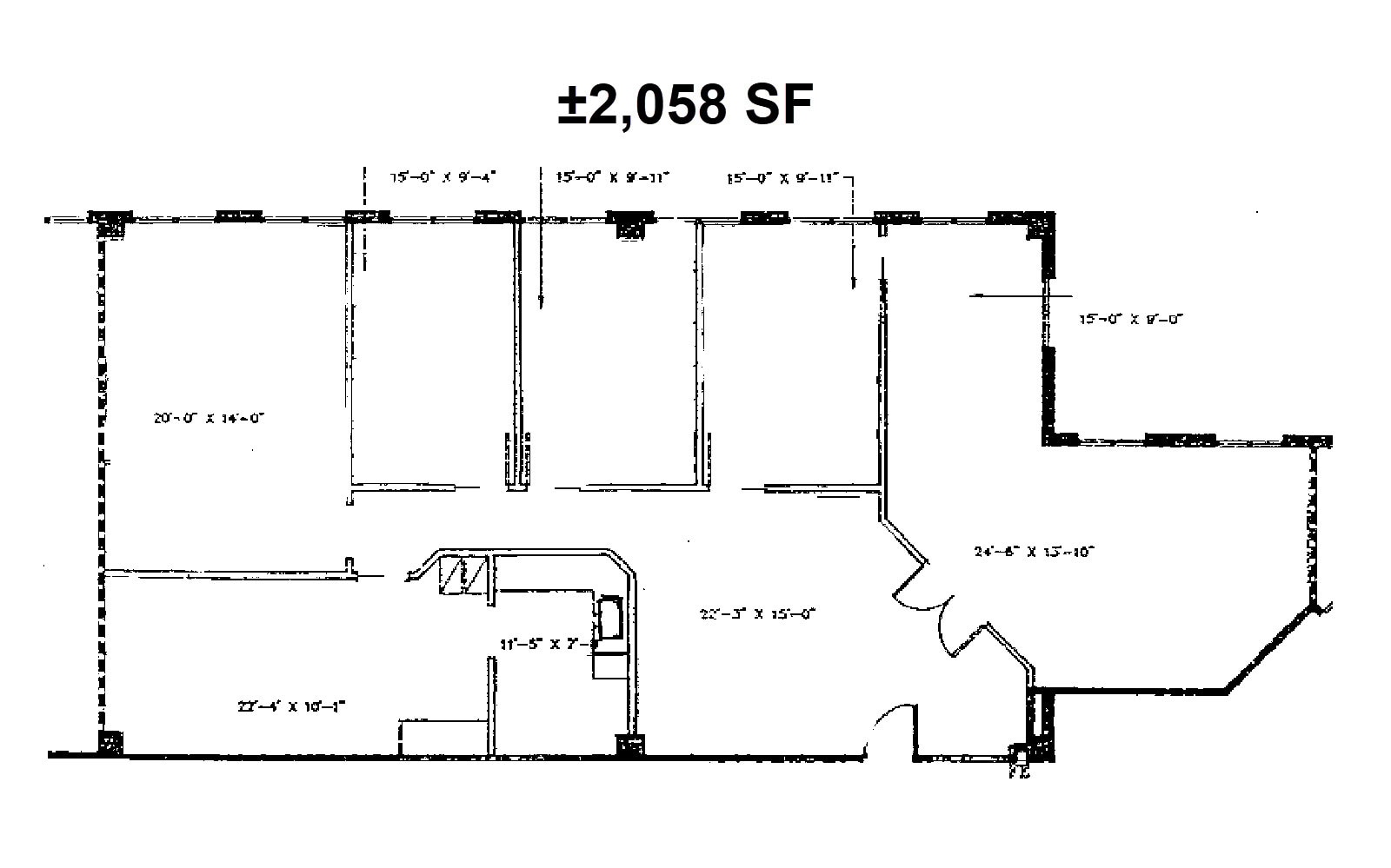 7951 SW 6th St, Plantation, FL à louer Plan d’étage- Image 1 de 1