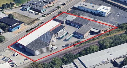 5060-5130 Manchester Ave, Saint Louis, MO - AÉRIEN  Vue de la carte