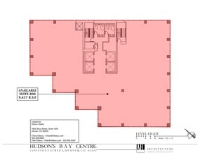 1600 Stout St, Denver, CO for lease Floor Plan- Image 1 of 1