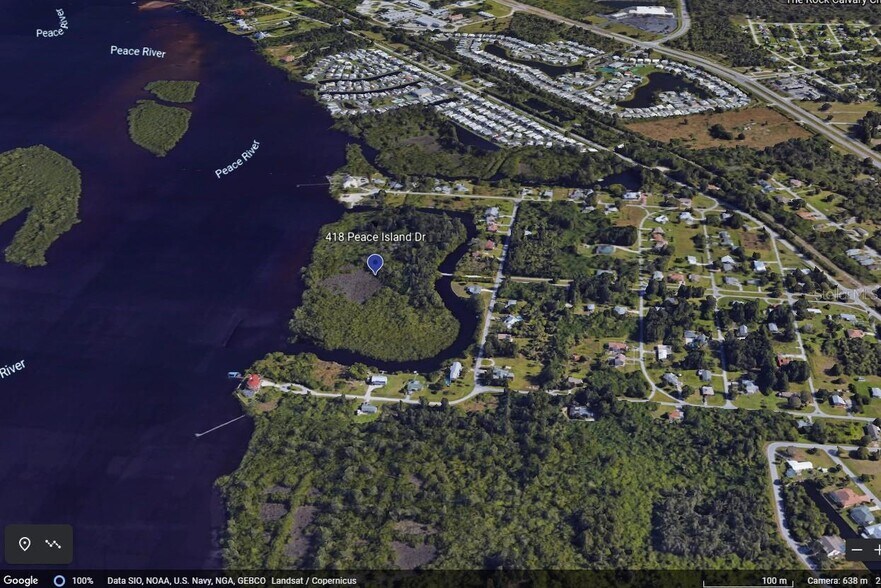 418 Peace Island Dr, Punta Gorda, FL à vendre - Aérien - Image 3 de 5