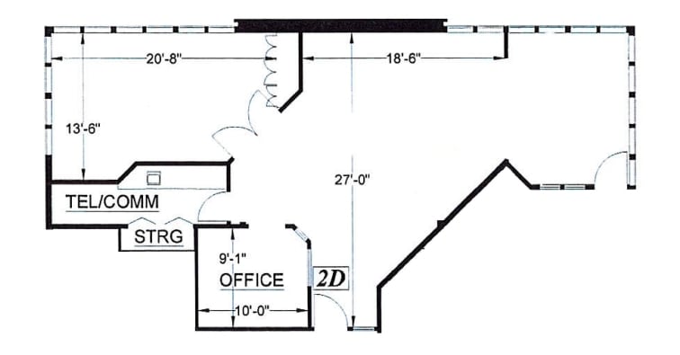 1042 Country Club Dr, Moraga, CA for lease Floor Plan- Image 1 of 1