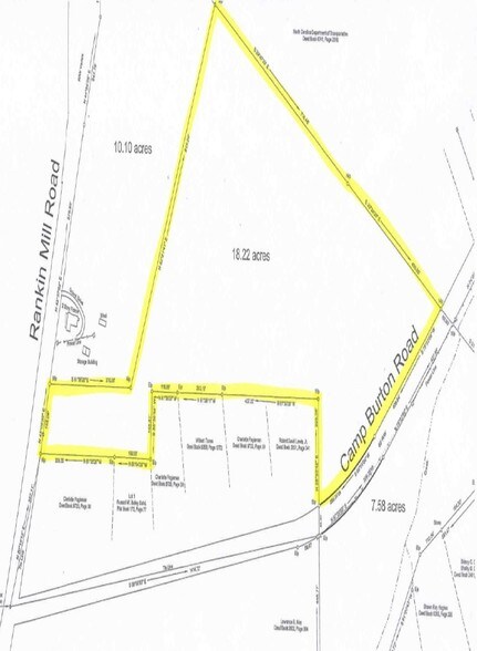 1410 Rankin Mill Rd, Greensboro, NC à vendre - Plan cadastral - Image 3 de 3