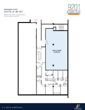 9201 W Sunset Blvd, West Hollywood, CA for lease Floor Plan- Image 1 of 1