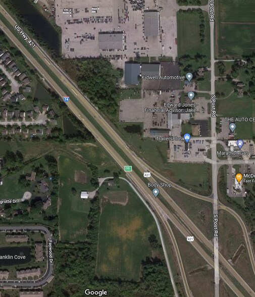 Post Road & I-74 Development Site portefeuille de 5 propriétés à vendre sur LoopNet.ca - Aérien - Image 2 de 29