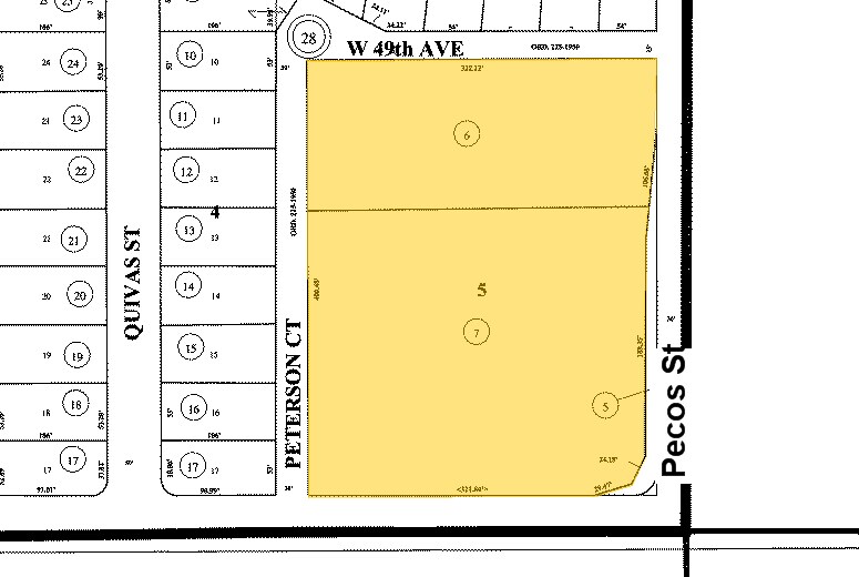 4833 Pecos St, Denver, CO à louer - Plan cadastral - Image 2 de 20
