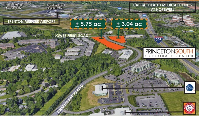 Plus de détails pour 900 Charles Ewing Blvd, Ewing, NJ - Terrain aux enchères
