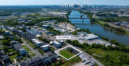 1337 Baptist World Center Dr,  529-531Weakley Ave, Nashville, TN - Aérien  Vue de la carte