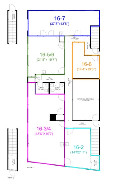 16 W Pacific Ave, Henderson, NV for lease - Floor Plan - Image 2 of 22