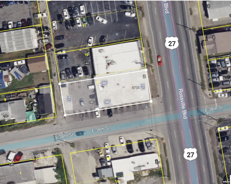 3715 Rossville Blvd, Chattanooga, TN for sale - Aerial - Image 1 of 6