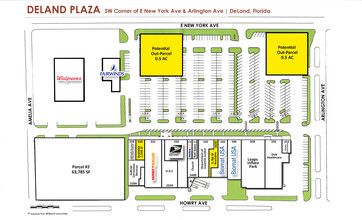 328-348 E New York Ave, Deland, FL for lease Site Plan- Image 2 of 2