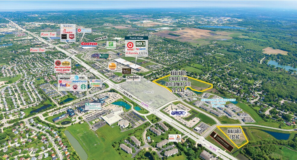 SWC Highway 50 & 104th Ave, Pleasant Prairie, WI à vendre - Photo du bâtiment - Image 1 de 4