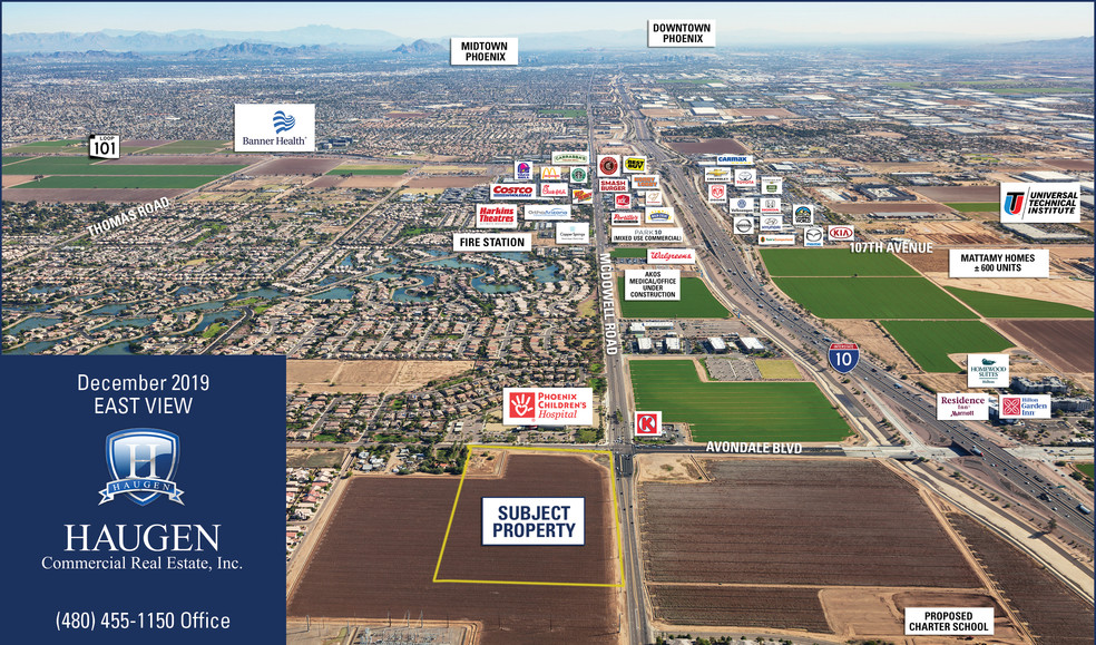 NWC Avondale Blvd & McDowell Rd, Avondale, AZ for sale - Aerial - Image 1 of 1