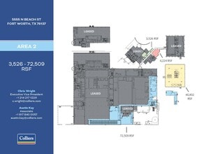 5555 N Beach St, Fort Worth, TX à louer Plan d’étage- Image 1 de 1