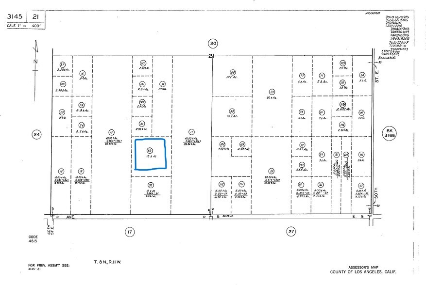 OFF 45th STREET E AND E ave, Lancaster, CA for sale - Primary Photo - Image 1 of 3