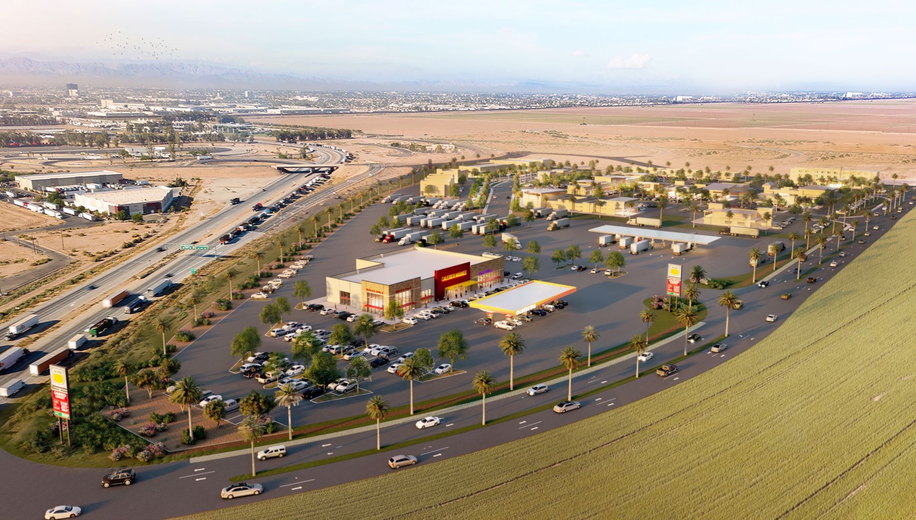 East Port Gateway Center, Calexico, CA à vendre Photo du bâtiment- Image 1 de 5
