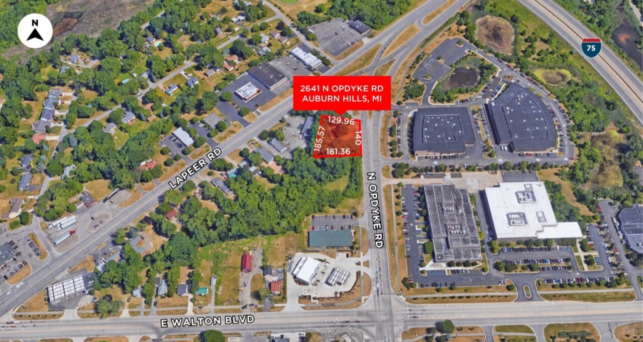 2641 N Opdyke Rd, Auburn Hills, MI à vendre Photo du bâtiment- Image 1 de 2