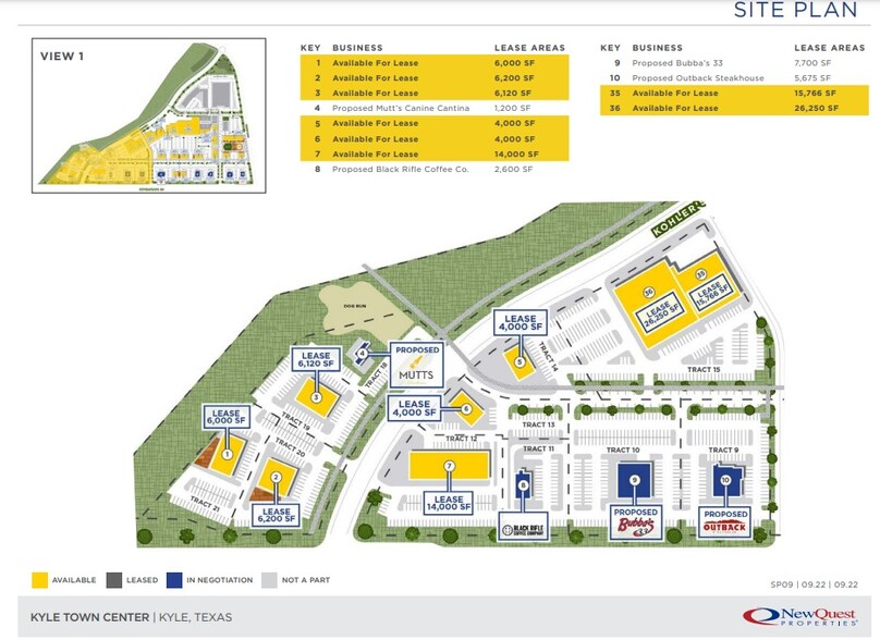 I-35 & Bebee Rd, Kyle, TX for lease - Site Plan - Image 3 of 7