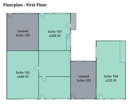 900 N San Antonio Rd, Los Altos, CA à louer Plan d’étage- Image 1 de 1