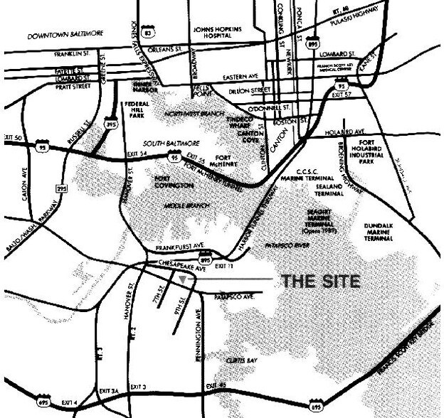 713 Chesapeake Ave, Baltimore, MD à louer - Plan de site - Image 3 de 5