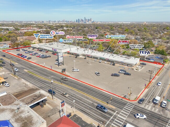 Plus de détails pour 312-428 S Hampton Rd, Dallas, TX - Commerce de détail à vendre