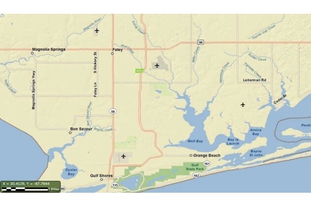 Foley Beach Expy, Foley, AL for sale - Plat Map - Image 2 of 6