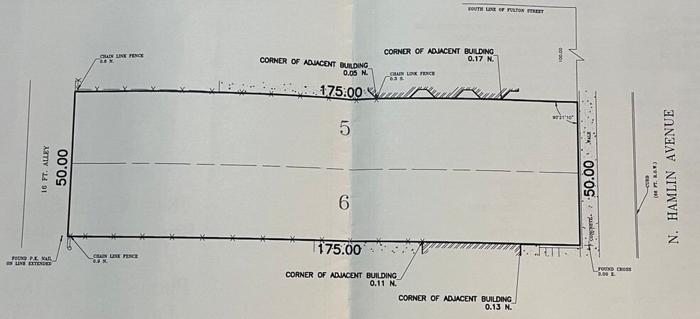336-338 N Hamlin Ave, Chicago, IL à vendre - Plan de site - Image 2 de 2
