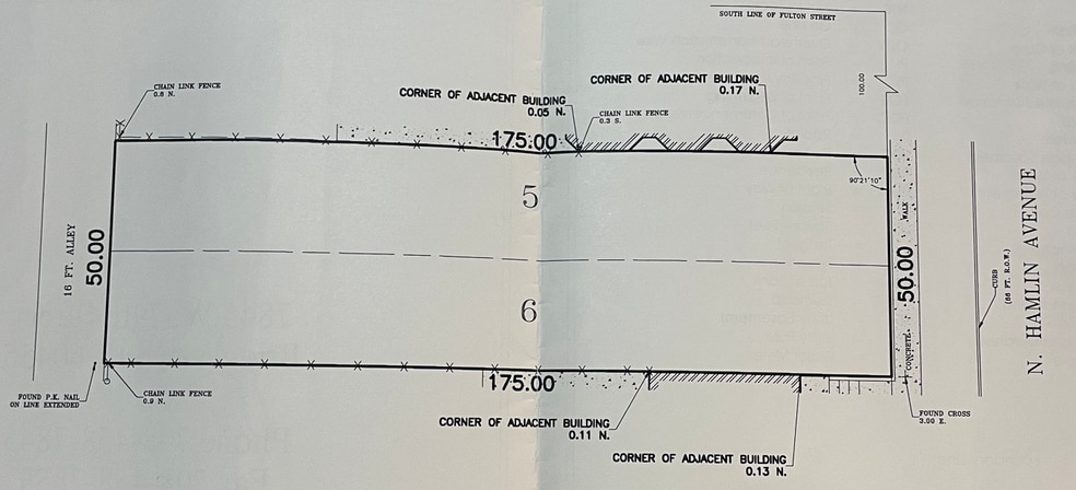 336-338 N Hamlin Ave, Chicago, IL for sale - Site Plan - Image 2 of 2