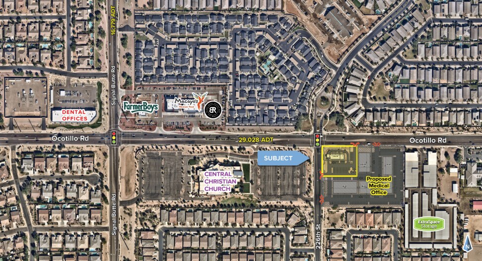 SEC 226th St & Ocotillo Rd, Queen Creek, AZ à vendre Photo principale- Image 1 de 5