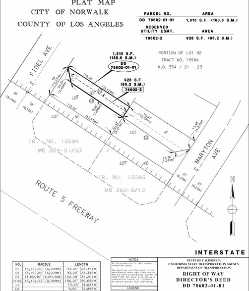 14636 Fidel Ave, Norwalk, CA à vendre - Plan cadastral - Image 2 de 2
