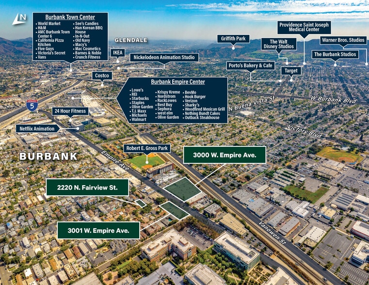 3000 W Empire Ave, Burbank, CA for sale - Aerial - Image 2 of 15