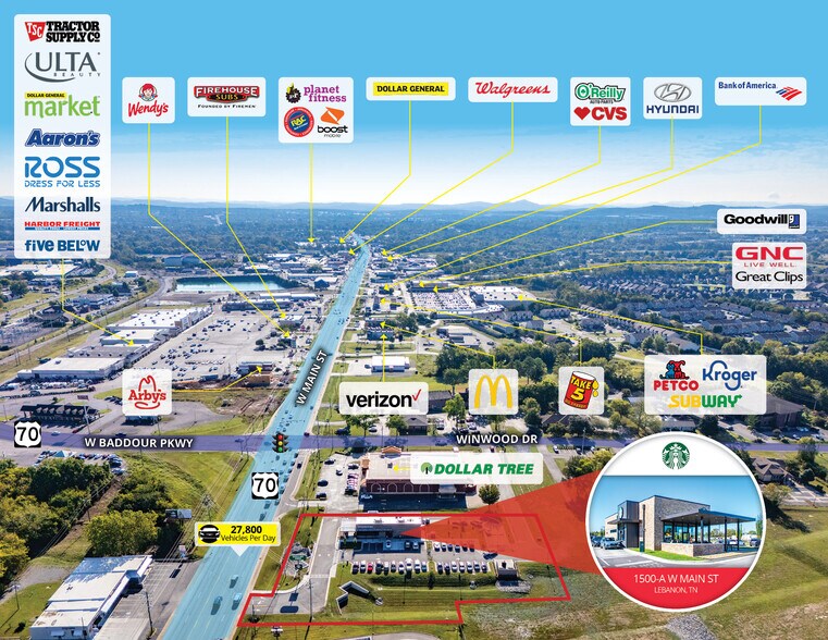 1500-A W Main St, Lebanon, TN for sale - Building Photo - Image 2 of 6